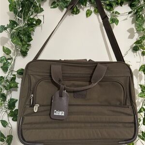 Dakota 17" Weekender Carryon Overnight Ballistic Nylon Briefcase Bag Green